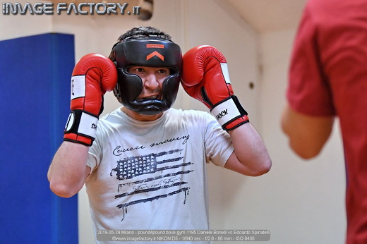 2019-05-29 Milano - pound4pound boxe gym 1195 Daniele Bonelli vs Edoardo Spinatelli